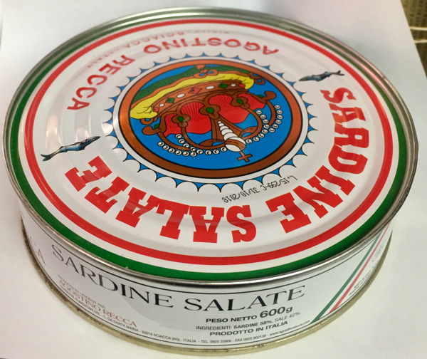 Recca Sardines 600 grams salt pack