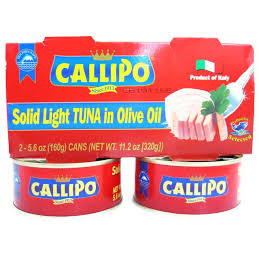 Callipo Italian Imported Tuna Fish 5.6oz 2Pk
