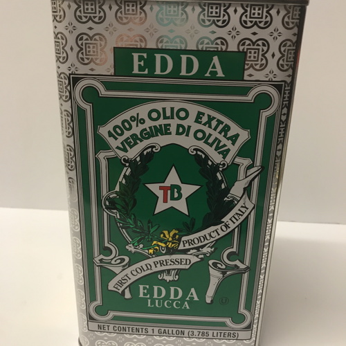 Edda Olive Oil gallon