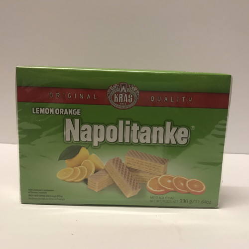 Napolitanke Cookies (Lemon Orange)