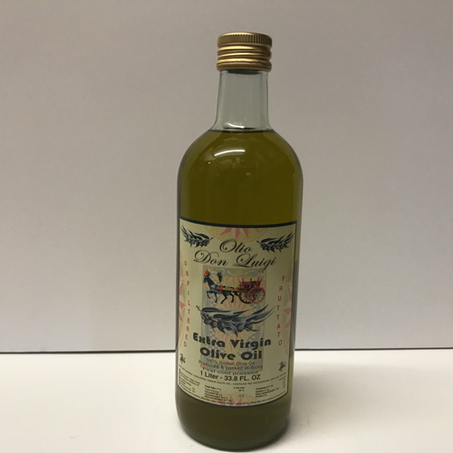 Don Luigi Extra Virgin Olive Oil Filtered liter