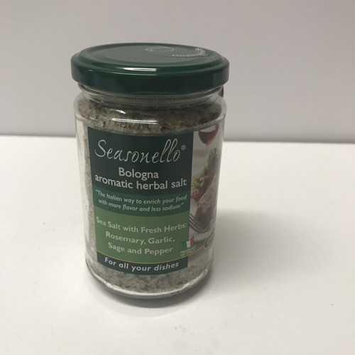 Seasonella Sea Salt 300 Gr(w/Rosemary,garlic, Sage,&blk Pepper)