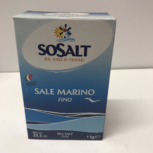 Sicilain Sea Salt 35.3oz  Fine